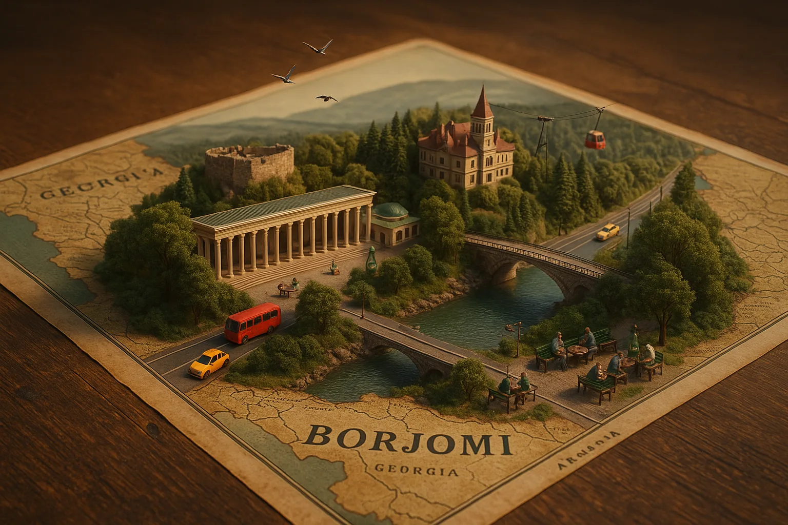 Tbilisi to Borjomi
