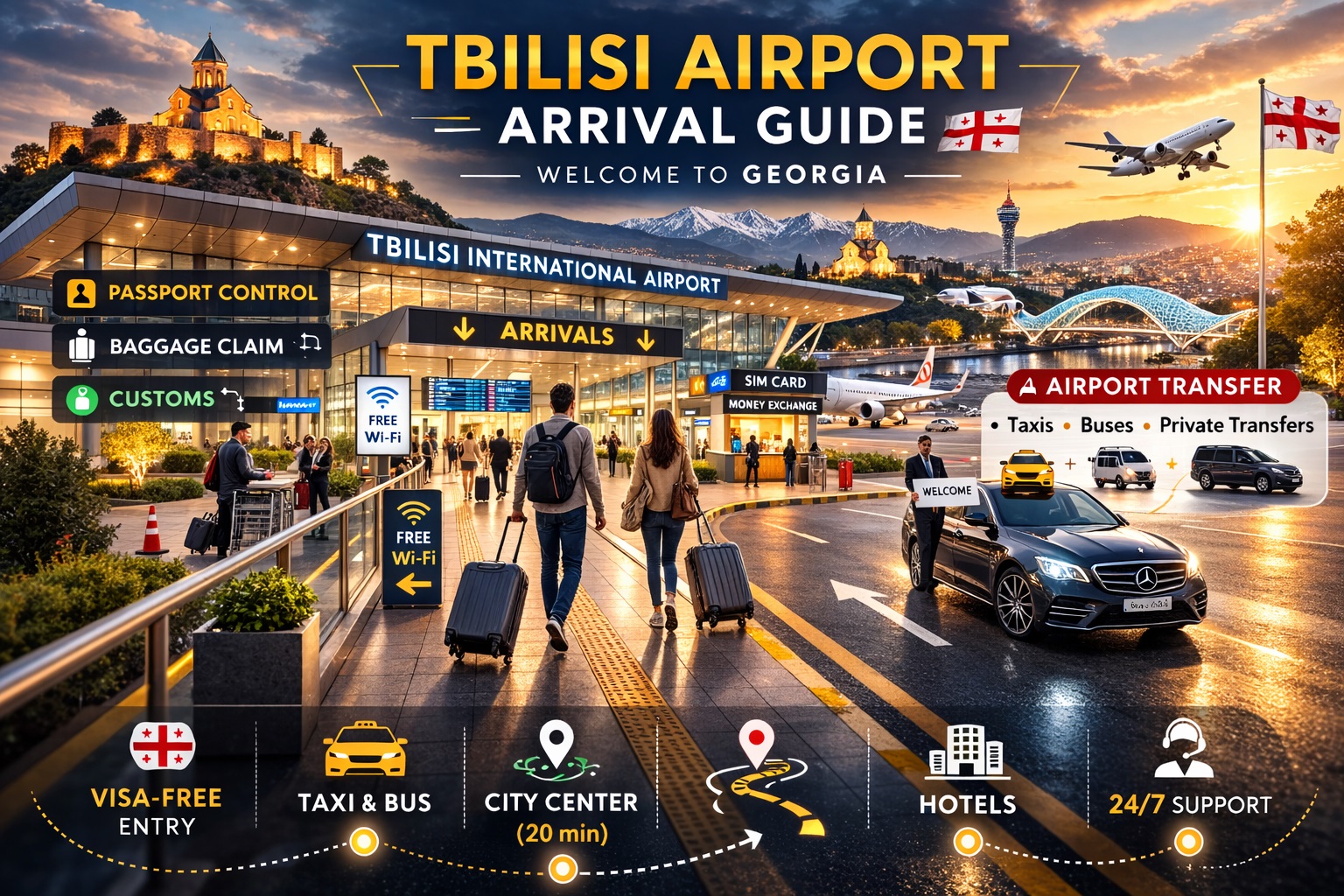 Tbilisi Airport Arrival