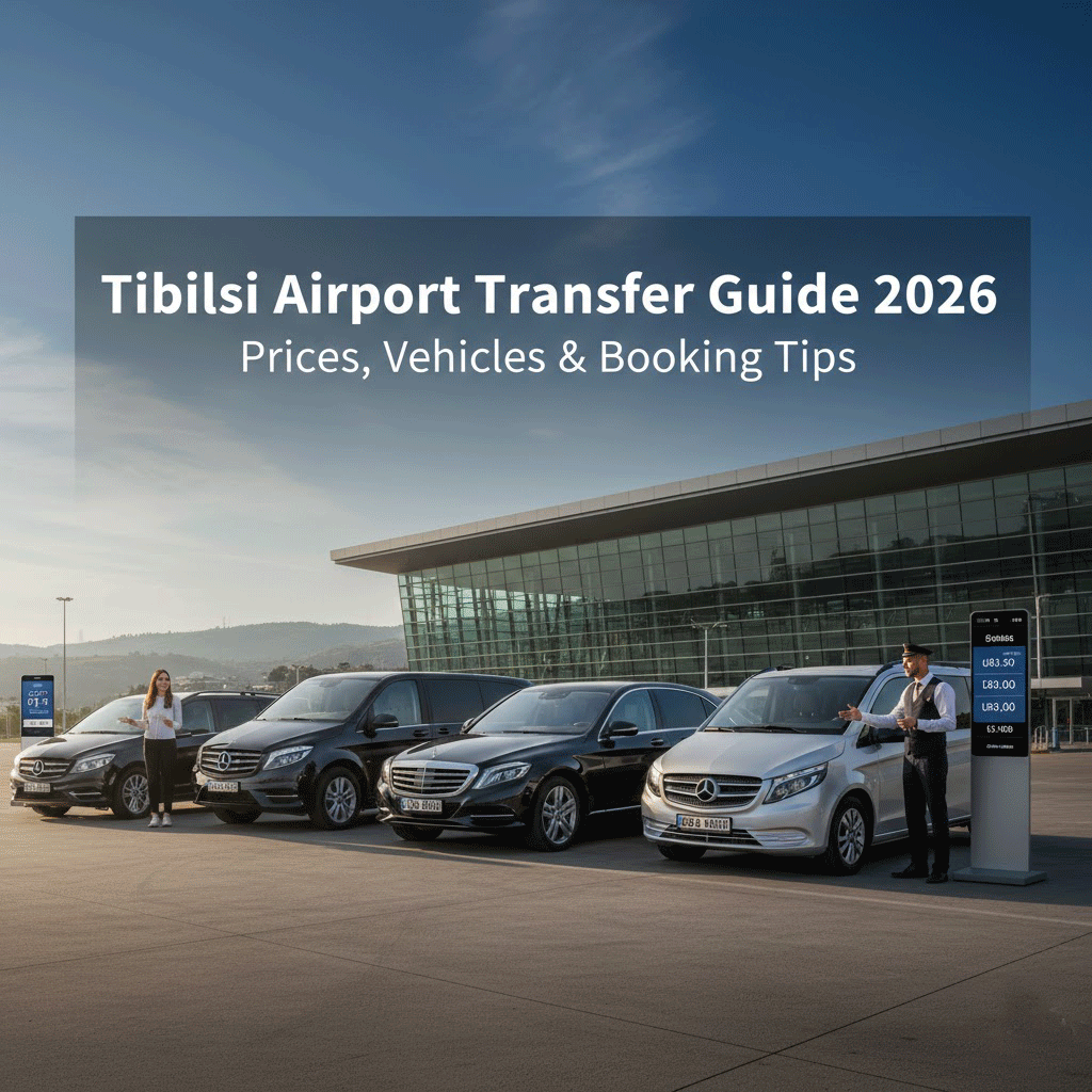 Tbilisi Airport Transfer Guide 2026: Prices, Vehicles & Booking Tips